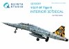 Quinta Studio QD32081 F-5F 3D-Printed coloured Interior on decal paper (for KittyHawk kit) 1/32